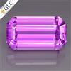 Thaigesstore 💎 CERTIFICATO GLC Giant 109,56ct IF Octagon Natural Royal Pink Kunzite Ultra...