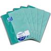 Oxford Quaderno a pois, formato A5, 15,8 x 21 cm, 160 pagine, colore: verde