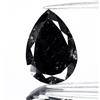 Thaigesstore 💎 4,06 ct 12,59 x 8,64 mm pera trattata naturale getto fantasia diamante ner...