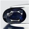 Thaigesstore 💎 Zaffiro blu ovale 0,82 ct 5,8 x 4 mm - pietra preziosa Ceylon