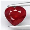 Thaigesstore 💎 Rubino rosso naturale cuore 0,85 ct 5,8 x 5 mm - pietra preziosa del Mozam...