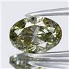 Thaigesstore 💎 Diamante verde fantasia naturale naturale non trattato ovale 1,00 ct I1 ca...