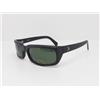 Sting Vintage STING Men Sunglasses 6171 703 55 Matte Black w/Green lens Y2K