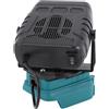 Cuifati Scaldabagno Alimentato a Batteria, Ventola Riscaldante per Auto Portatile 200 W, Temperatura Costante, Riscaldatore Elettrico per Auto, Uso Interno, con Doppie Porte USB 2