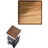 T TAKONE Coperchio per macinacaffè in legno di noce per macinacaffè Eureka Mignon - pratico accessorio, adatto per contenitori per fagioli da 300 g dei modelli Eureka Mignon