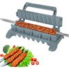 Tokenhigh Kebab Pressa Spiedini Aggiornati Semplici Maker Manual Kabob Maker per Barbecue