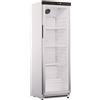 Ristoattrezzature Modello: 12293065001014,Armadio frigo refrigerato in abs 1 anta in vetro 400 lt ventilato +0 +10 °C - ZX