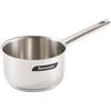 Barazzoni Chef Line Casseruola manico lungo, ø cm 14, capacità 1.1 litri, Made in Italy, Acciaio Inox 18/10, Induzione+Gas, Triplo fondo, PFAS free