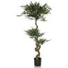 HJH Office Pianta artificiale ACACIA Pianta decorativa artificiale 155 cm, albero artificiale di facile manutenzione, verde 871054