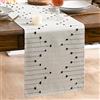 Artoid Mode Runner da tavola in stile rustico con nodo rustico, 30 x 143 cm, per le vacanze, la cucina, la casa, le feste