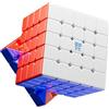 XMDCuber MOYU AOChuang V6 M Single-Track Magnetic Speed Cube 5x5, AOCHUANG WRM V6 Cubo velocità Magnetico 5x5, 96 Magneti 5 per 5 Cubo Magico (Magnetici a binario singolo)