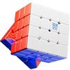 XMDCuber MOYU AOSU V7 M Cubo velocità Magnetico 4x4, AoSu WRM V7 Single-Track Magnetic Speed Cube 4x4x4, Cubo Magico 4 per 4,96 Magneti (Magnetici a binario singolo)