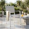 MIlani Home VENUS - poltrona da giardino in alluminio e textilene impilabile