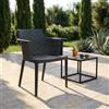 MIlani Home MAKKA - poltrona da esterno ed interno in plastica