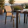 MIlani Home LOTUS - poltrona da giardino in alluminio