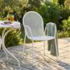 MIlani Home MARIS - poltrona da giardino impilabile in ferro
