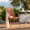 MIlani Home MARIS - poltrona da giardino impilabile in ferro