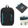 Roncato Zaino da Viaggio Ultraleggero Roncato COMPACT Nero Neon 2012
