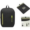 Roncato Zaino da Viaggio Ultraleggero Roncato COMPACT Nero Cyber Lime 2012