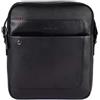 Roncato Borsello Uomo in pelle 2 comparti Roncato linea Alaska Nero 2425 01
