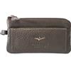 Aeronautica Militare Portachiavi a busta con doppio anello Uomo Aeronautica Militare in pelle Linea Soft AM 189