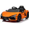 Sport1 Auto Elettrica per Bambini 10,8V Lamborghini Revuelto Arancione Suoni