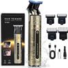 YIDON Tagliacapelli Uomo Professionale, Impermeabile IPX6 Rasoio Elettrico Barba, Macchinetta per capelli con Pettini Guida Magnetici, Senza Fili Regolabarba Ricarica Type-C Trimmer Kit Regalo