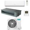 Hisense Climatizzatore Condizionatore Hisense Hi comfort WiFi + Canalizzabile R32 Dual Split Inverter 18000 + 18000 BTU con U.E. 5AMW105U4RQC NOVITÁ Classe A++/A+