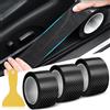 EXIN DECHEN 3 Rotoli Pellicola Carbonio Adesivo per Auto Antigraffio,Wrapping Protezione per Davanzale Dell'auto Paraurti, Lucida Pellicola Adesiva per Protezione Battitacco, Bordi Auto (5 cm x 10 M/Rotolo)