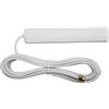 Fafeicy Antenna WiFi Ad Alto Guadagno Full Band 2G 3G 4G 5G 8dBi con Cavo di Prolunga RG174 9,8 Piedi per Router Banda Larga Mobile (Bianco)