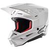 ALPINESTARS Casco Cross ALPINESTARS S-M5 SOLID ECE2206 - (White Glossy)