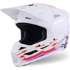 ALPINESTARS Casco Cross ALPINESTARS S-M3 FORCE ECE2206 - (White Glossy)