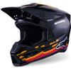 ALPINESTARS Casco Cross ALPINESTARS S-M3 FORCE ECE2206 - (Black Glossy)