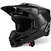 ALPINESTARS Casco Cross ALPINESTARS S-M3 SOLID ECE2206 - (Black Glossy)
