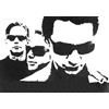 Autentici Graffiti Fatti a Mano Depe... Mode Handmade Poster Musica Quadro Moder