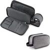 Beauty Case Da Uomo, Borsa Da Toilette Grande Da Viaggio Con Doppia Cerniera, Tr