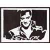 Autentici Graffiti Fatti a Mano the King Handmade Poster Musica Quadro Moderno S