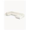 Westwing Collection Divano angolare XL Melva - Bianco