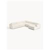 Westwing Collection Divano angolare Melva - Bianco