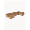 Westwing Collection Divano angolare XL Melva - Marrone