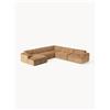 Westwing Collection Divano angolare Melva - Marrone