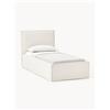 Westwing Collection Letto singolo imbottito in bouclé Dream
