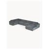Westwing Collection Divano angolare XL Melva - Blu