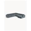 Westwing Collection Divano angolare Melva - Blu
