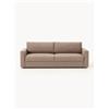 Westwing Collection Divano letto 3 posti in bouclé con vano contenitore Tasha