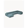 Westwing Collection Divano angolare XL Melva - Turchese