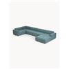Westwing Collection Divano angolare XL Melva - Turchese