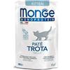 MONGE & C. SpA Monge Paté Kitten Trota 85 g, Alimento Completo per Gattini