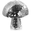 Udbrud Decorazione Della Della Discoteca Del Fungo, Sfera a forma di fungo da discoteca in argento palla da discoteca Discoteca A Fungo Per Feste per feste di nozze, accessori