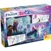 Disney, Frozen, DISNEY PRINCESS, LISCIAN DISNEY PUZZLE MAXIFLOOR DF 2 X 60 FROZEN
